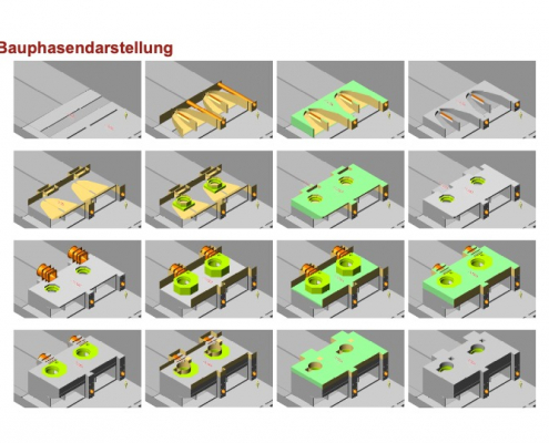 Bauphasendarstellung