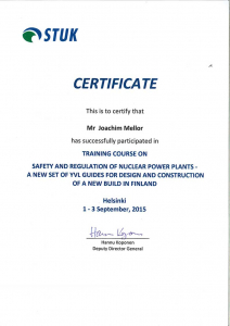 STUK-YVL-Training-2015